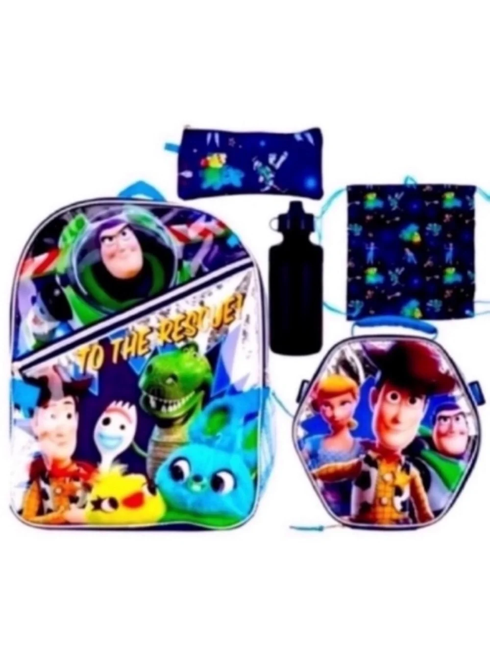 5 Piece Toy Story Backpack Set